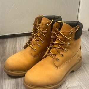 Timberland Wheat Yellow Lace-Up Work Boots